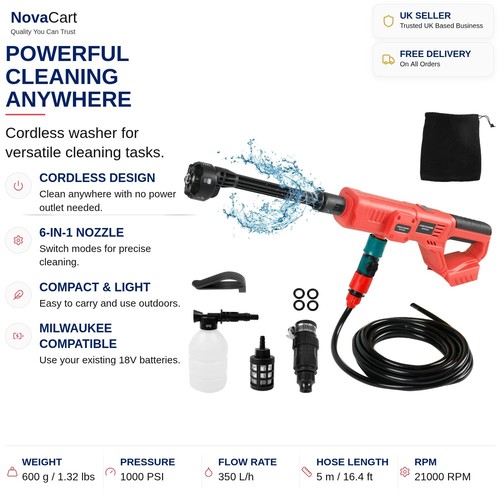 Power washer portable 1000 - -,